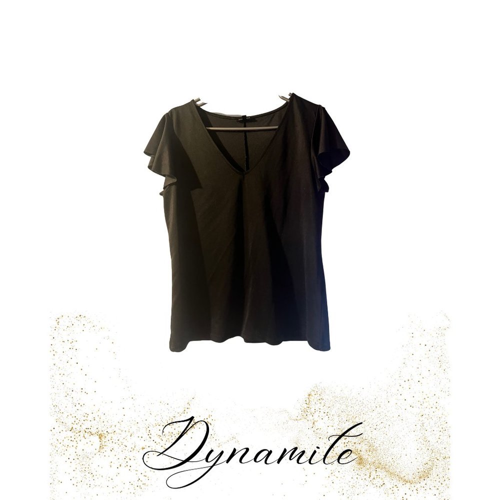 Dynamite black tee
